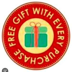 Free gift with every purchase